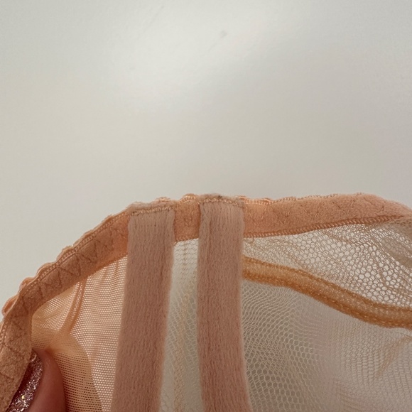 Agent Provocateur Lorna Plunge Bra, Sand, 32b - Picture 6 of 6